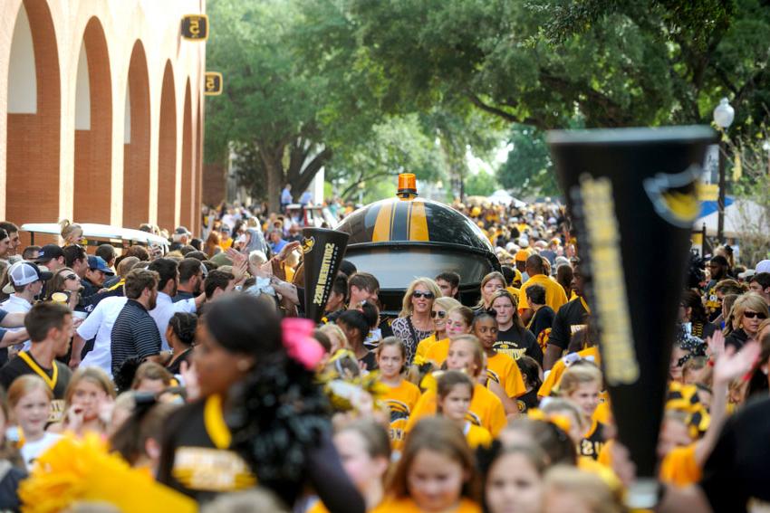 gameday crowd